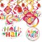 Big Dot of Happiness Holi Hai - Festival of Colors Party Hanging Decor - Party Decoration Swirls - Set of 40